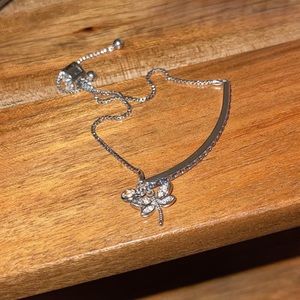 Diamond Butterfly Bracelet